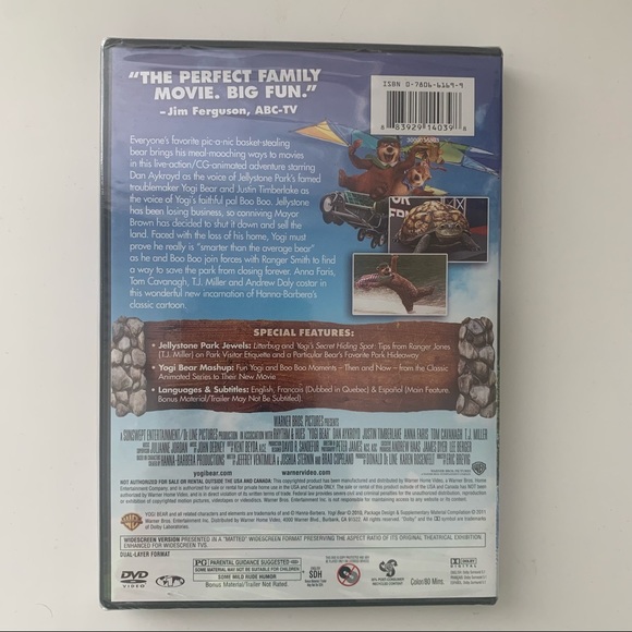 Yogi Bear DVD Movie - Picture 2 of 5